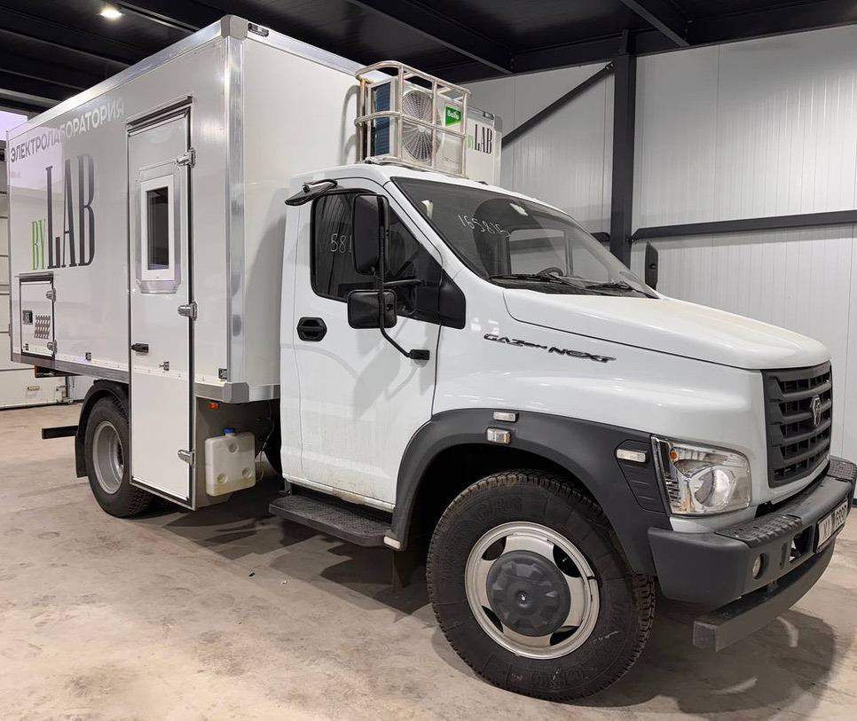 Кабельно-подстанционная электротехническая лаборатория высоковольтных испытаний ЛВИ HVT КТ 3FAV-G на шасси ГАЗон NEXT (ЭТЛ-35К)